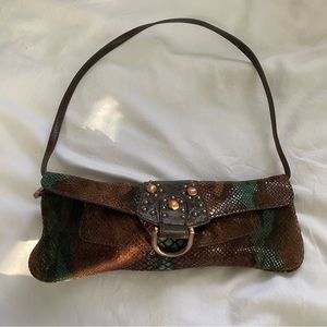 Vintage Guess Snakeskin Purse